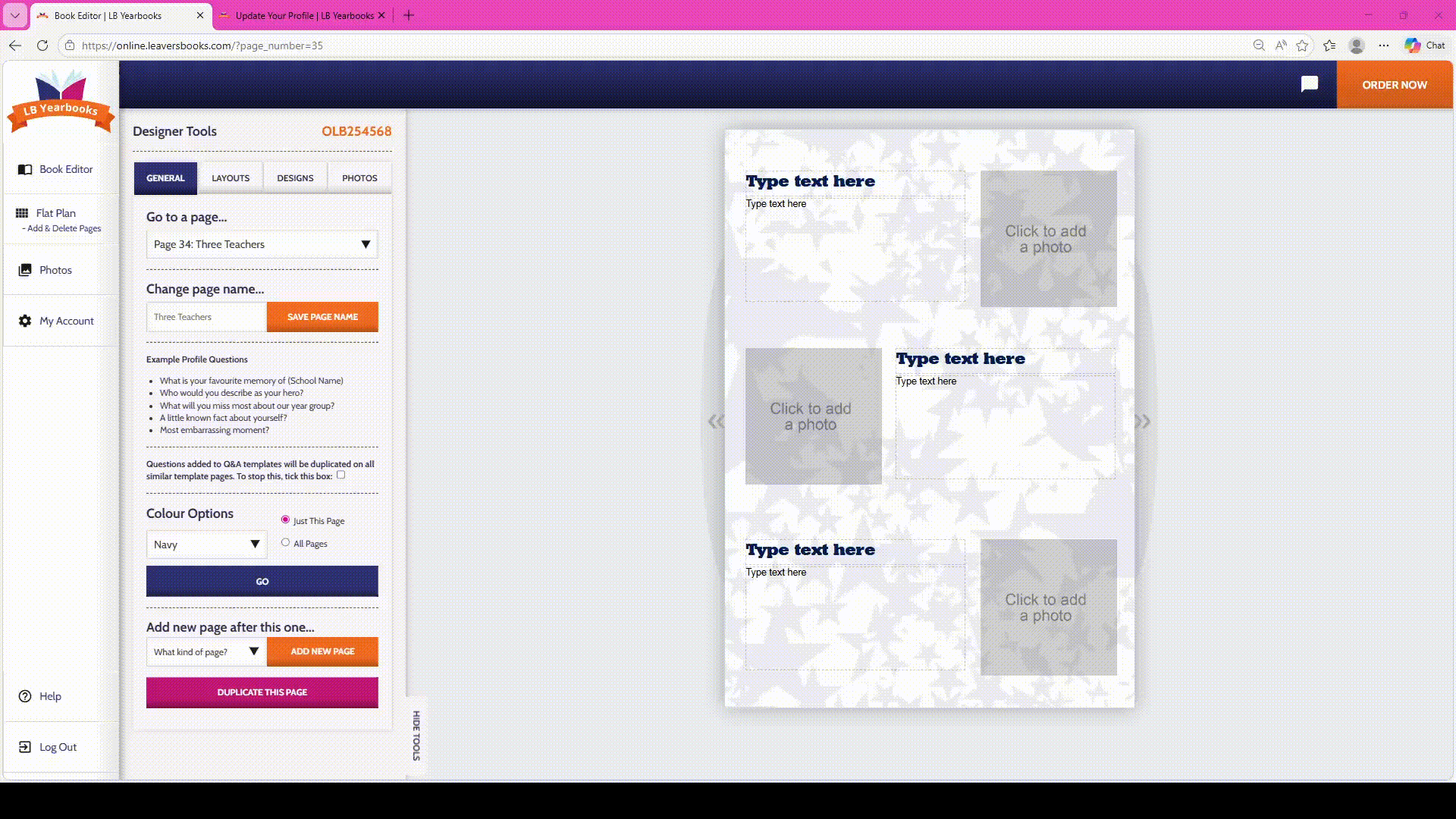 How to add message pages to your yearbook 